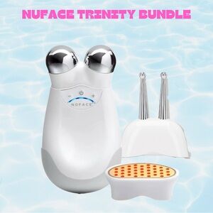 NuFACE Trinity, ELE attachment and Wrinkle Reducer attachment